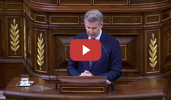 Embedded thumbnail for Feijóo señala a Sánchez en el Congreso: "La corrupción es usted"