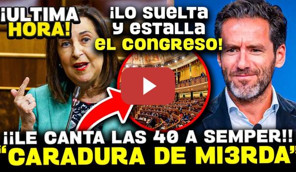 Embedded thumbnail for 💥 ROBLES DEJA K.O A SÉMPER: ¡DESTROZO ÉPICO AL CARADURA DEL PP EN PLENO CONGRESO!