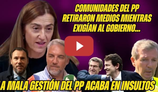 Embedded thumbnail for RAPAPOLVO de la DIRECTORA PROTECCIÓN CIVIL al FALTÓN BENDODO: PP RETIRÓ MEDIOS de los INCENDIOS...