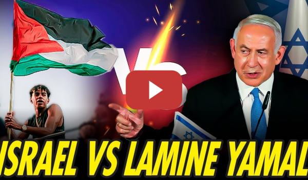 Embedded thumbnail for ISRAEL DENUNCIA A LAMINE YAMAL POR DIFUNDIR ODIO AL ONDEAR UNA BANDERA DE PALESTINA