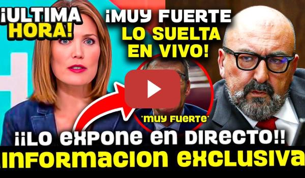 Embedded thumbnail for 💥 ¡¡ESCANDALO!! SILVIA INTXAURRONDO EXPONE A KOLDO GARCIA &quot;TENEMOS INFORMACION EXCLUSIVA&quot;