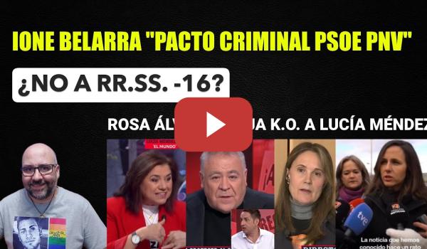 Embedded thumbnail for ¿Redes Sociales NO a -16? Ferreras y Lucía Méndez retratados por cínicos y por Víctima de la Dana.