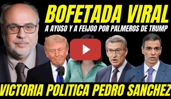 Embedded thumbnail for BOFETADA EN LA BOCA DE ENRIC JULIANA A AYUSO Y A FEIJÓO "VICTORIA POLÍTICA DE PEDRO SÁNCHEZ"