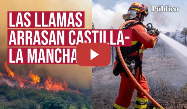 Embedded thumbnail for INCENDIO LA MIERLA | Las llamas dirección Castilla y León con más de 30.000 hectáreas quemadas