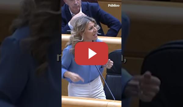 Embedded thumbnail for Yolanda Díaz responde al PP: "Ustedes en Móstoles echaron a una concejala que denunció acoso”