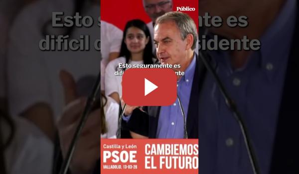 Embedded thumbnail for Zapatero recuerda en el acto de fin de campaña de Castilla y León cómo retiró las tropas de Irak