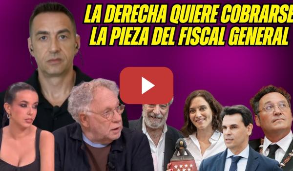 Embedded thumbnail for SIN PRUEBAS: el SUPREMO PROCESA al FISCAL GENERAL &quot;DESEAN DAÑAR al GOBIERNO&quot; EKAIZER y DELGADO