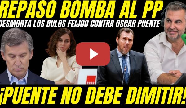 Embedded thumbnail for 🔥 CARLOS ALSINA DESMONTA LOS BULOS DE FEIJÓO CONTRA ÓSCAR PUENTE POR ACCIDENTE DE TREN DE ADAMUZ