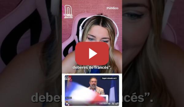 Embedded thumbnail for Marina Lobo: &quot;Abascal hablando francés, hasta en los titulares tenían que aclarar que no era IA&quot;