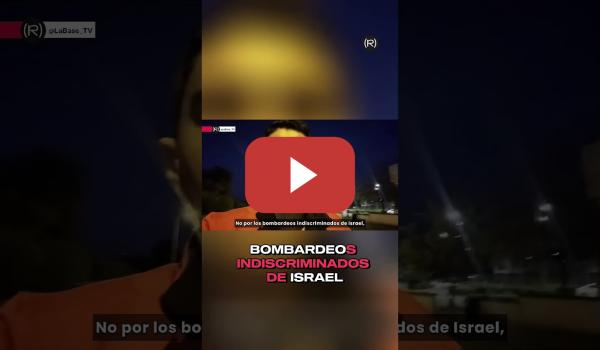 Embedded thumbnail for Pura emoción: el mensaje de un periodista palestino sobre el mundial #canalred #labase #gaza #cup