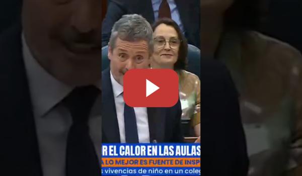 Embedded thumbnail for El PP de Ayuso se descojona del calor que pasan tus hijos en la escuela pública