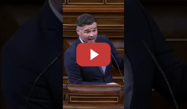 Embedded thumbnail for Gabriel Rufián le da a Junts 300 mensajes de catalanes indignados con su voto a favor de desahuciar