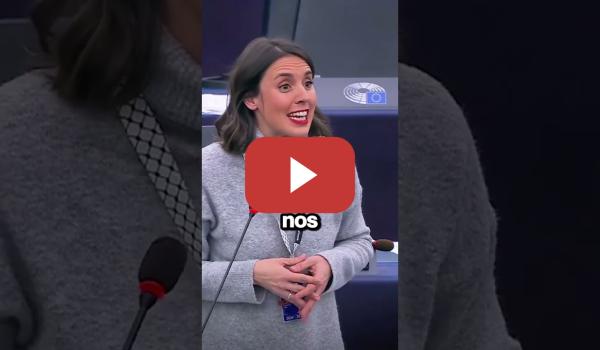 Embedded thumbnail for Irene Montero se mofa del machismo de Alvise