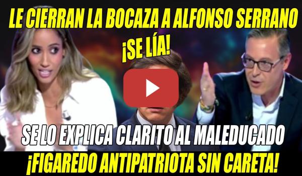 Embedded thumbnail for BRON-CA y ESPERPENTO de Figaredo💢Sidi LE CIERRA el PICO a Alfonso Serrano💢¡Siempre con E-T-A!