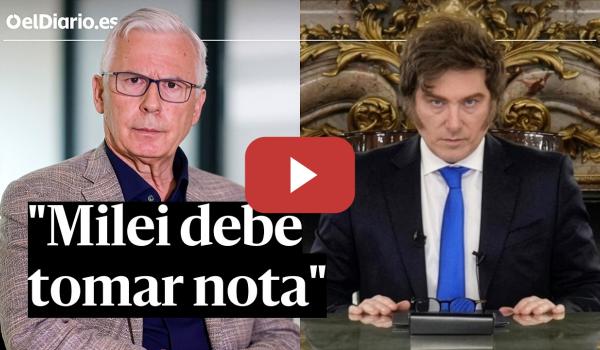 Embedded thumbnail for Garzón advierte a Milei: "La sociedad no consiente que se olvide la dictadura"