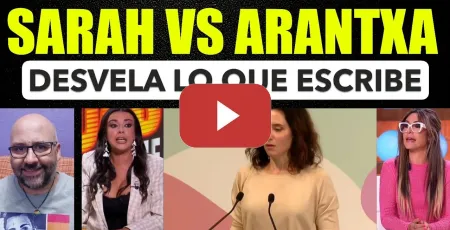 Embedded thumbnail for Sarah Santaolalla, Arantxa es a tomar notas lo que Ayuso a los áticos.
