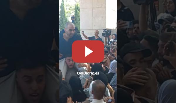 Embedded thumbnail for El momento en el que los presos palestinos liberados por Israel llegan a Ramalá, en Cisjordania
