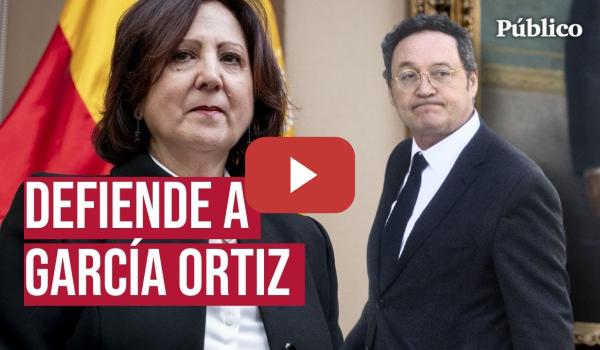Embedded thumbnail for La defensa de la nueva fiscal, TERESA PERAMATO, a GARCÍA ORTIZ: &quot;Quiero mostrar mi reconocimiento&quot;