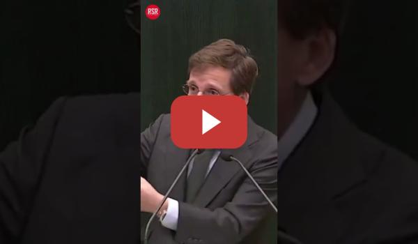 Embedded thumbnail for Almeida hablando ahora de la hija de Pedro Sánchez