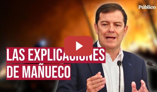 Embedded thumbnail for DIRECTO| Mañueco comparece en las Cortes de Castilla y León para abordar la gestión de los incendios