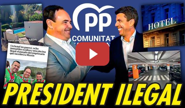 Embedded thumbnail for TODO LO QUE OCULTA EL NUEVO PRESIDENT DE LA GENERALITAT, PÉREZ LLORCA