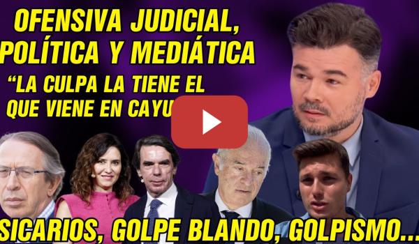 Embedded thumbnail for ¡LETAL! RUFIÁN sobre los CANALLAS que CALLAN con ISRAEL, FACHOSFERA, LAWFARE, GOLPISMO...
