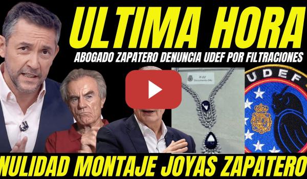 Embedded thumbnail for BOMBA JUDICIAL "EL JUEZ CALAMA HA MENTIDO Y SEÑALAN PREVARICACIÓN" DESMONTA AUTO JOYAS ZAPATERO