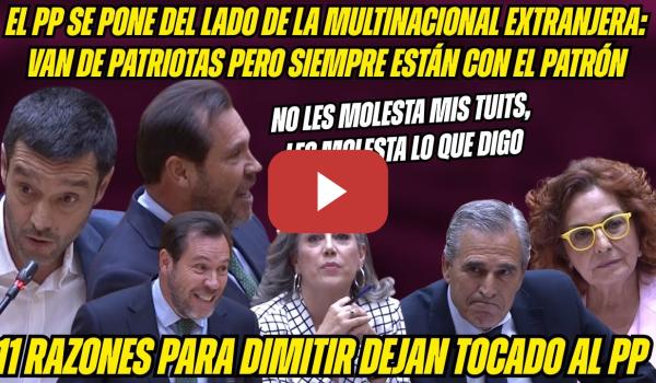 Embedded thumbnail for Óscar PUENTE DESTROZA a dos PEPEROS ENRABIETADOS. BUSTINDUY REMATA al PP &quot;ANTIPATRIOTAS&quot;