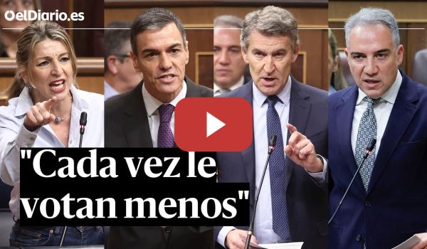 Embedded thumbnail for Resumen del Congreso: Sánchez acusa a Feijóo de pasar de la "política de adultos" a la de ultras