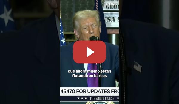Embedded thumbnail for Donald Trump, sobre Venezuela: "Los estamos ayudando mucho con su petróleo"