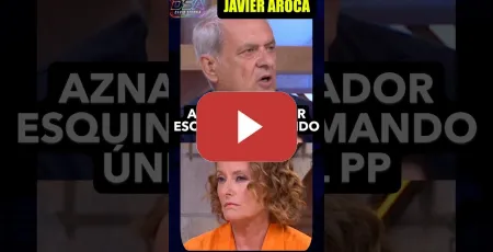 Embedded thumbnail for Javier Aroca, Aznar es el Mando Único del PP y su agitador esquinero principal.
