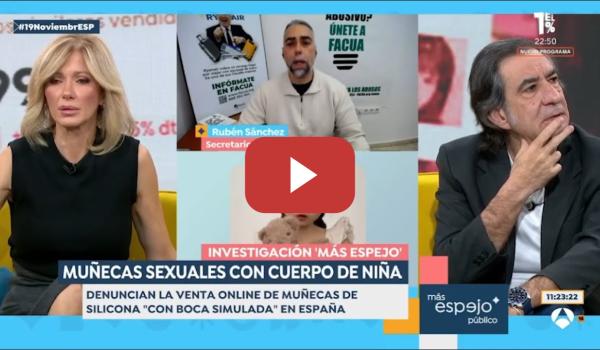 Embedded thumbnail for REPUGNANTE: Muñecas sexuales con apariencia de niñas a la venta en AliExpress