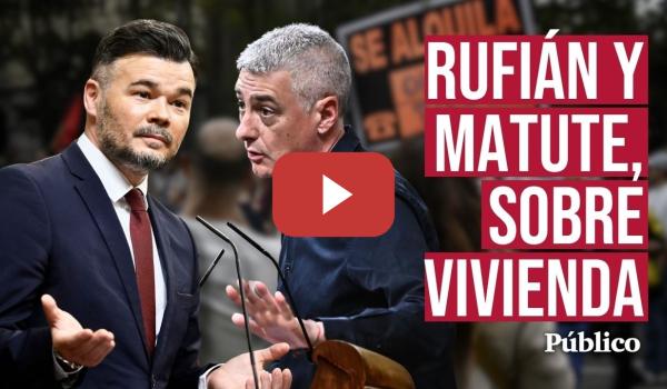 Embedded thumbnail for Las propuestas de OSKAR MATUTE y GABRIEL RUFIÁN frente a la gran crisis de vivienda