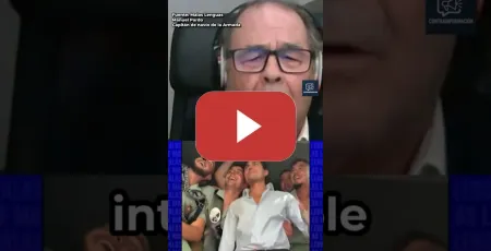 Embedded thumbnail for 🫡 CAPITÁN DE LA ARMADA DENUNCIA el FASCISMO en el EJÉRCITO