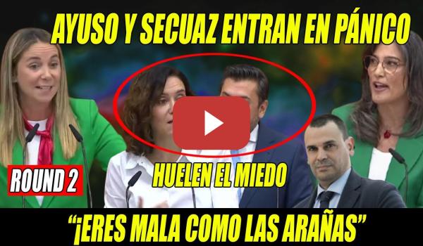 Embedded thumbnail for ¡Eres MALA!- TESTARAZO a Ayuso y SECUAZ de Bergerot y Espinar -¡Pensaba que no podía caer más bajo!