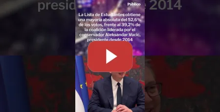 Embedded thumbnail for El terremoto político serbio: los estudiantes transforman la indignación en poder