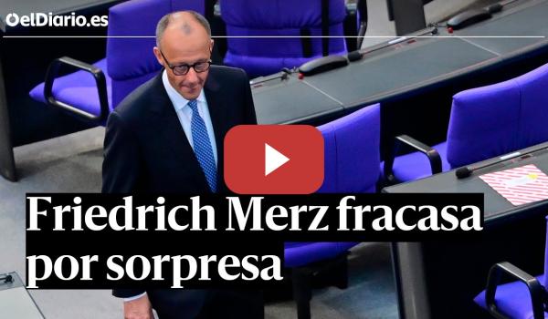 Embedded thumbnail for FRACASO de FRIEDRICH MERZ para ser elegido CANCILLER en el BUNDESTAG alemán