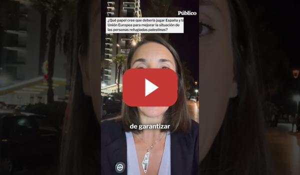 Embedded thumbnail for Irene Montero detalla a Público la situación de los refugiados palestinos en Jordania y Líbano