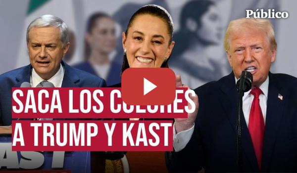 Embedded thumbnail for La aplaudida lección de SHEINBAUM a TRUMP y KAST sobre la migración: "Hay que dar alternativas"