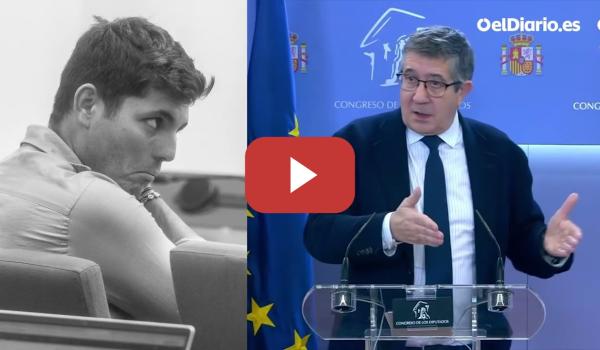 Embedded thumbnail for Patxi López se niega a responder a Vito Quiles: "No sé qué haces tú aquí"