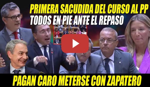 Embedded thumbnail for ZAMBOMBAZO de Bolaños y Albares MANDA a TOMAR x SACO FARISEÍSMO PEPERO-Se METEN con Zapatero y PAGAN
