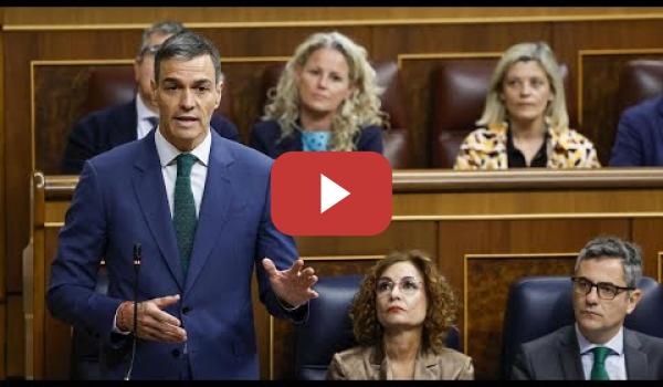 Embedded thumbnail for Sánchez, a Feijóo: &quot;El mundo se moviliza por la barbarie en Gaza y usted hace chistes de Franco&quot;