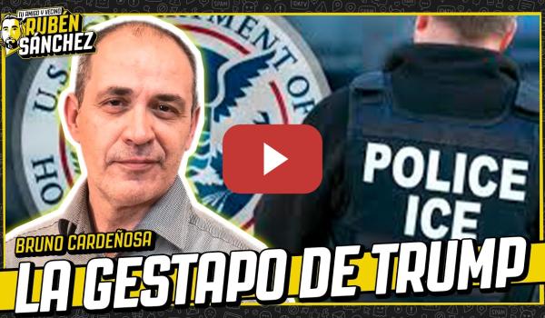 Embedded thumbnail for Bruno Cardeñosa: "ICE es la GESTAPO de TRUMP"