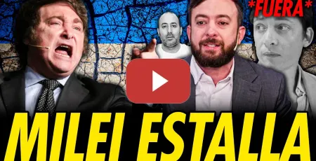 Embedded thumbnail for MILEI EXPLOTA CONTRA AGUSTÍN LAJE Y ECHA A SANTIAGO CAPUTO. ¿RELACIONADO CON CERIMEDO?