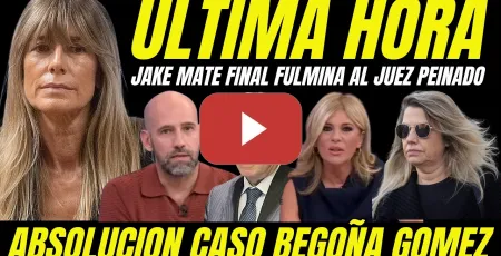 Embedded thumbnail for ANTICIPAN ABSOLUCIÓN JUICIO A BEGOÑA GÓMEZ "JAKE MATE ABOGADO BEGOÑA GÓMEZ AL JUEZ PEINADO"