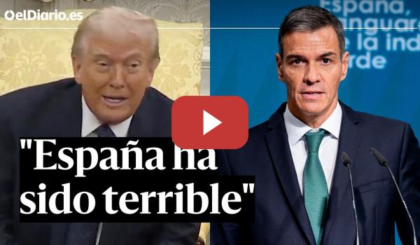 Embedded thumbnail for Trump amenaza a España con "embargos" por su 'no' a usar las bases contra Irán