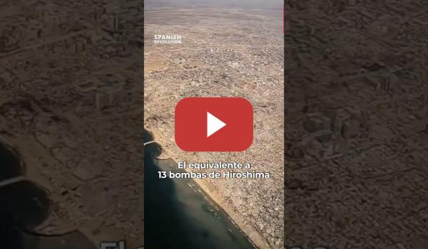 Embedded thumbnail for 81 años de Hiroshima: sobre Gaza cayeron 13 Hiroshimas