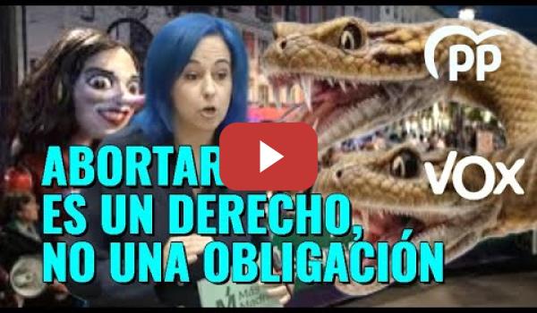 Embedded thumbnail for Marta Carmona explica a los ultra que "Abortar es un derecho, no una obligación"