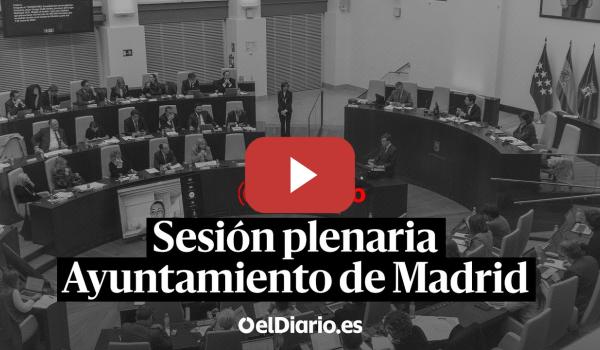 Embedded thumbnail for 🔴 DIRECTO | Pleno municipal del Ayuntamiento de Madrid