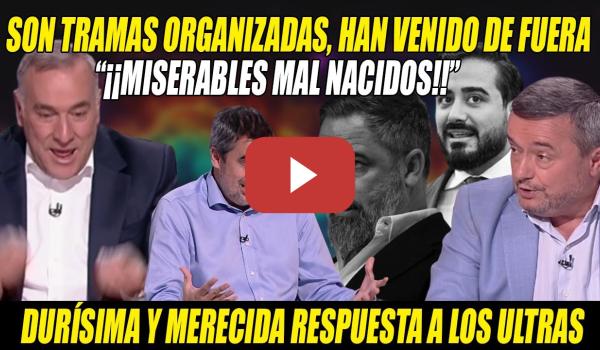 Embedded thumbnail for En SCHOCK con la DURA CRÍTICA a Vox y sus PERROS FALDEROS⚡Fortes-Cué-Crespo: ¡MISERABLES MALNACIDOS!
